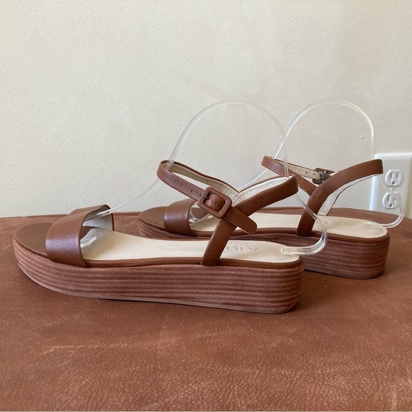 Able | Larissa Platform Leather Sandals - Picture 2 of 7